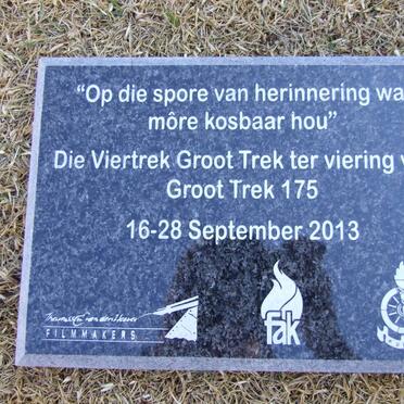 06. 2013 - 175th Anniversary of the Great Trek