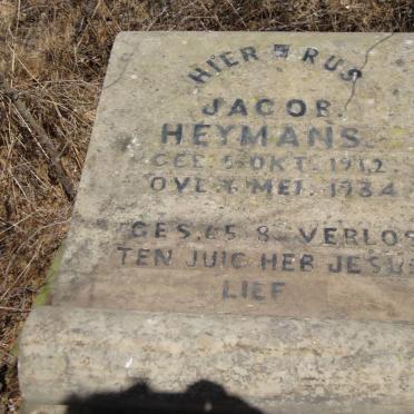 HEYMANS Jacob 1912-1934