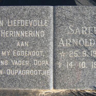 BORNMAN Sarel Arnoldus 1906-1992