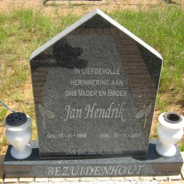 BEZUIDENHOUT Jan Hendrik 1956-2007