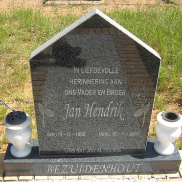 BEZUIDENHOUT Jan Hendrik 1956-2007