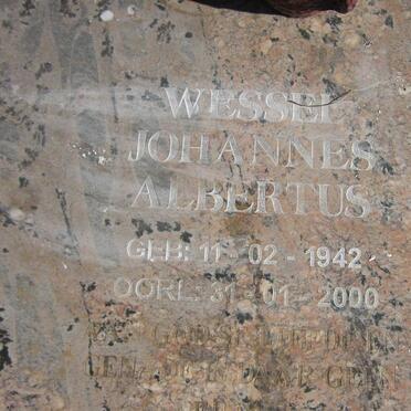 CONRADIE Wessel Johannes Albertus 1942-2000