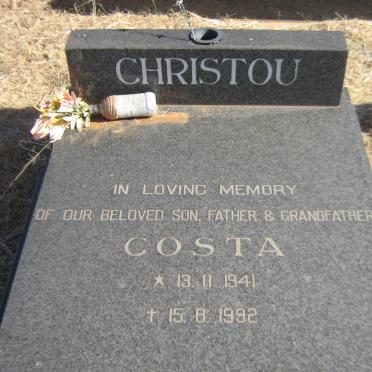 CHRISTOU Costa 1941-1992