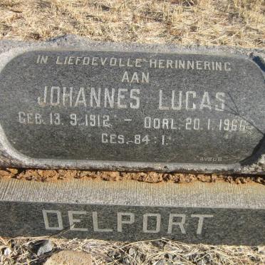 DELPORT Johannes Lucas 1912-1966