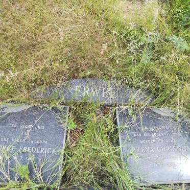 ERWEE George Frederick 1907- &amp; Helena Christina 1914-1985