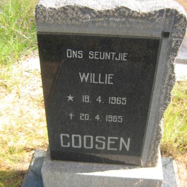 GOOSEN Willie 1965-1965