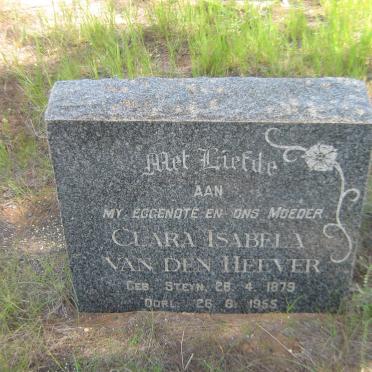 HEEVER Clara Isabella, van den nee STEYN 1879-1955