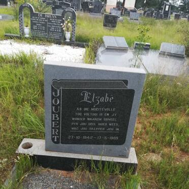 JOUBERT Elzabé 1942-1989