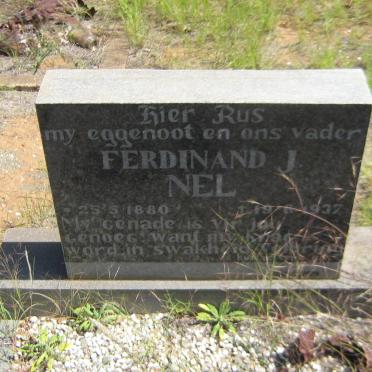 NEL Ferdinand J. 1880-1937