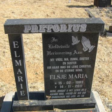 PRETORIUS Elsje Maria 1963-2011