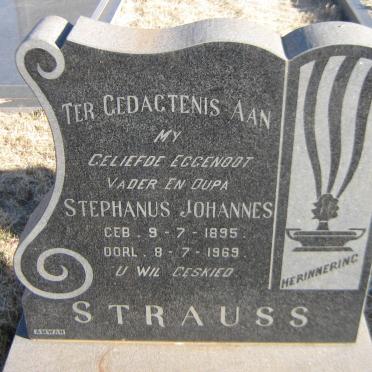 STRAUSS Stephanus Johannes 1895-1969