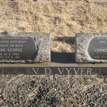VYVER Tobias George, v.d. 1892-1971 &amp; Cornelia Petronella SMIT 1906-1990