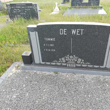 WET Tommie, de 1927-1976