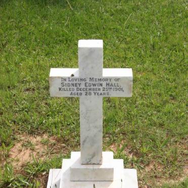 HALL Sidney Edwin -1901