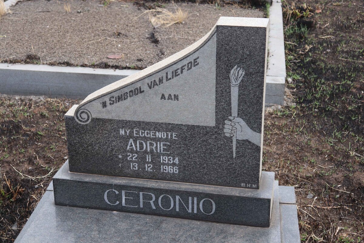 CERONIO Adrie 1934-1966