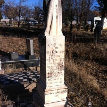 DALEBOUT Jan Konstant 1880-1901