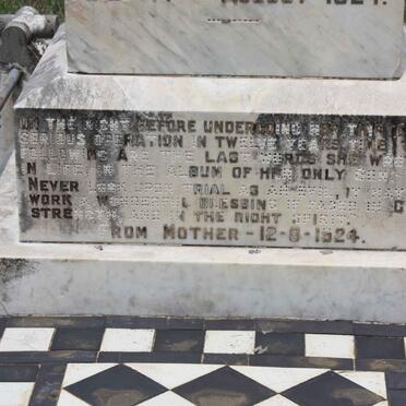 KROGMAN Catharina Elizabeth nee ODENDAAL 1881-1924