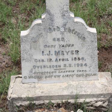 MEYER I.J. 1856-1924