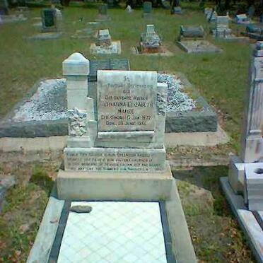 MAREE Katharina Elizabeth 1822-183?