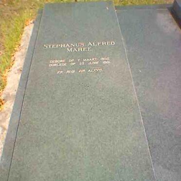 MAREE Stephanus Alfred