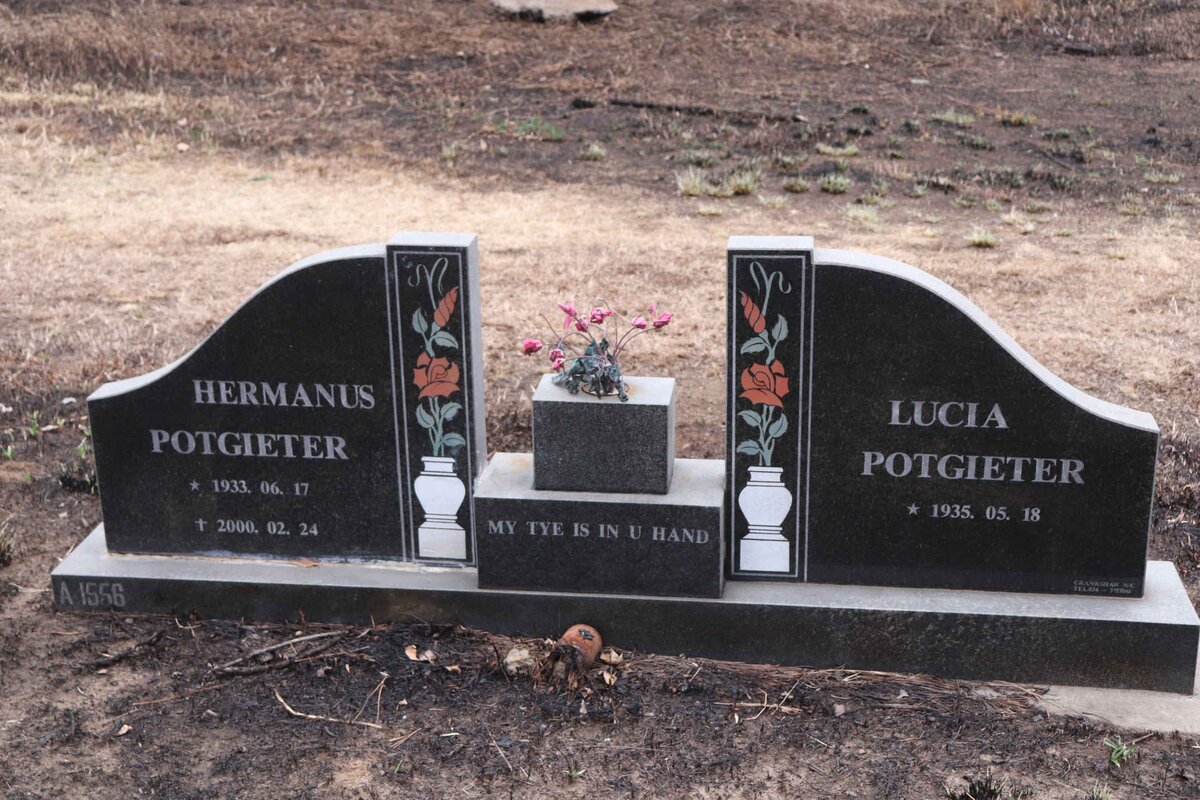 POTGIETER Hermanus 1933-2000 :: POTGIETER Lucia 1935-