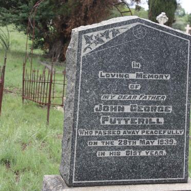 PUTTERILL John George -1939