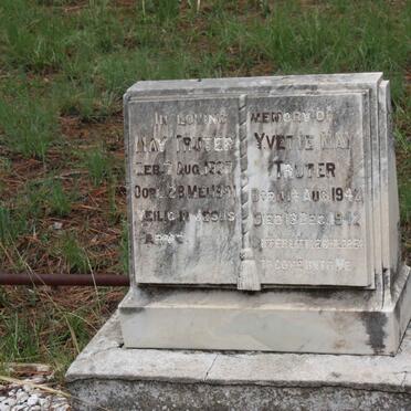 TRUTER May 1937-1941 :: TRUTER Yvette May 1942-1942