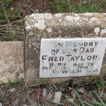 TAYLOR Fred 1952-