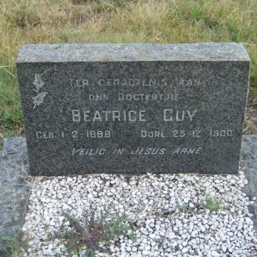 GUY Beatrice 1898-1900