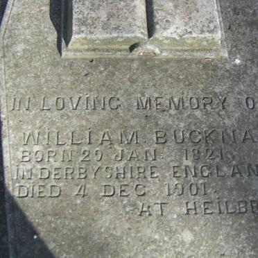 BUCKNALL William 1821-1901