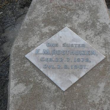 OOSTHUIZEN E.M. 1878-1901