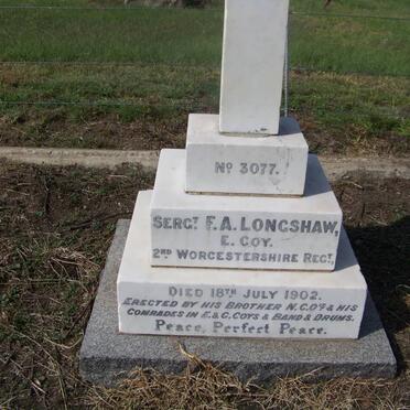 LONGSHAW F.A. -1902