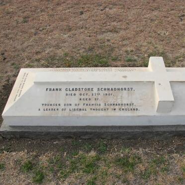 SCHNADHORST Frank Gladstone -1901