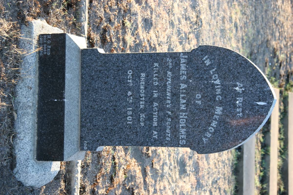 HOLMES James Allan -1901