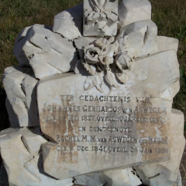 ASWEGEN Johannes Gerhardus, van 1837-1897 &amp; Rachel M.M. NAUDE 1841-1898 _2