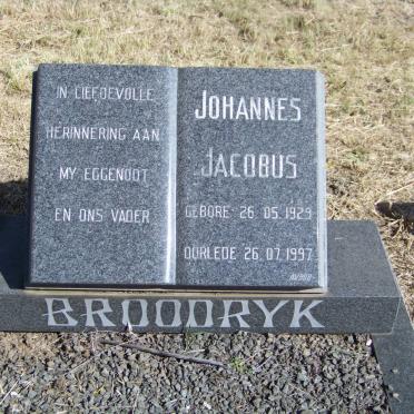 BROODRYK Johannes Jacobus 1929-1997