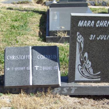 BADENHORST Christoffel Cornelis 1908-1981 &amp; Mara Christina 1918- :: BADENHORST Christoffel Cornelis 1952-1997 