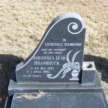 BROODRYK Johannes Izak 1897-1983