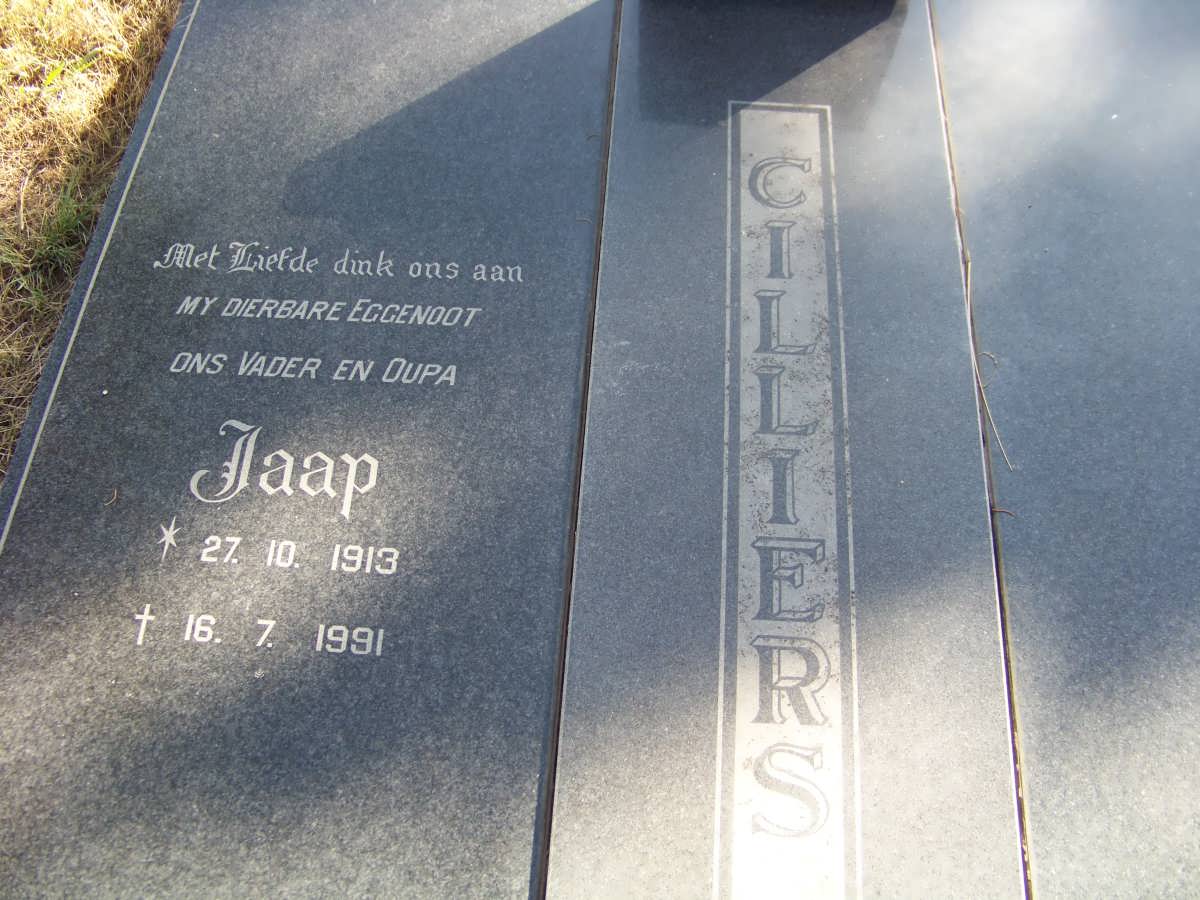 CILLIERS Jaap 1913-1991