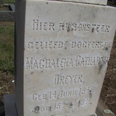 DREYER Magdalena Catharina 194?-194?