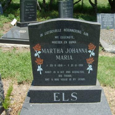 ELS Martha Johanna Maria 1916-1991