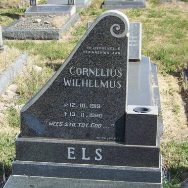 ELS Cornelius Wilhelmus 1919-1980