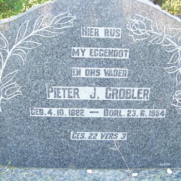 GROBLER Pieter J. 1882-1954