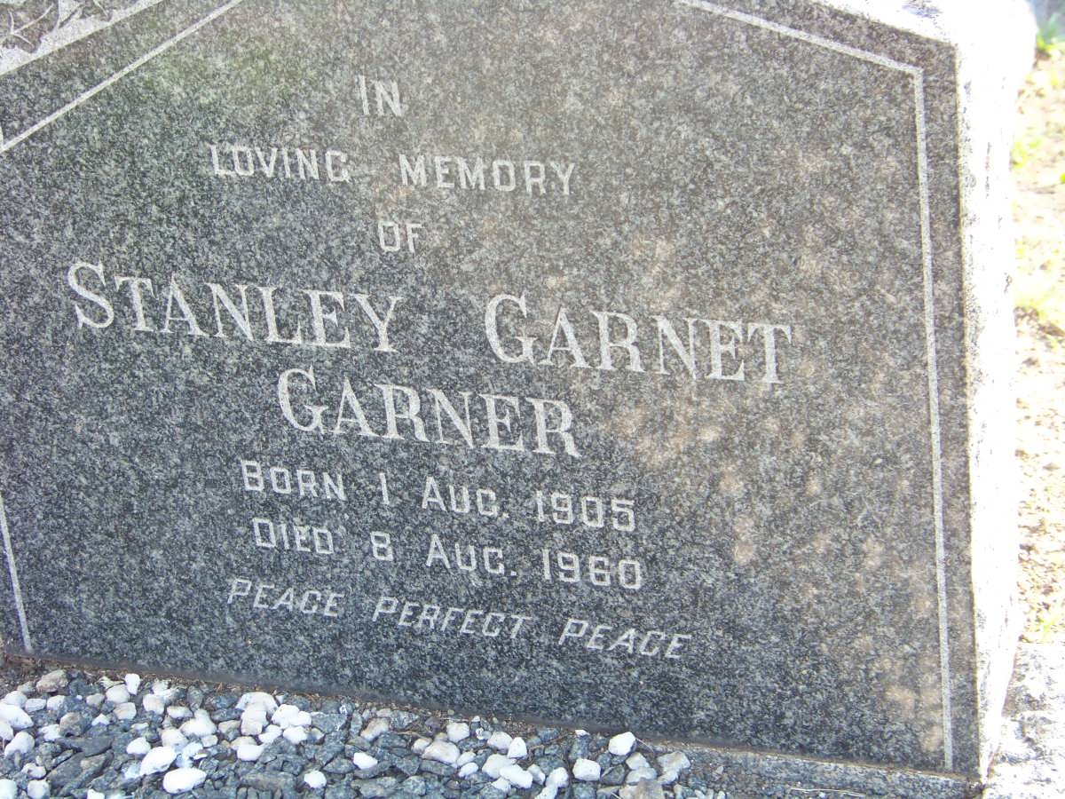 GARNER Stanley Garnet 1905-1960