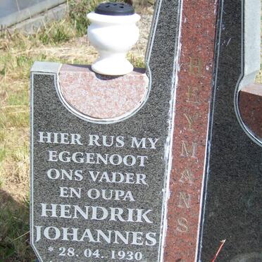 HEYMANS Hendrik Johannes 1930-2003