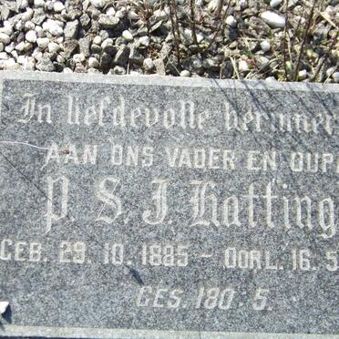 HATTINGH P.S.J. 1885-1964