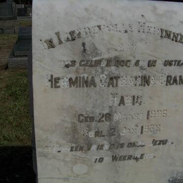 HABIG Hermina Catharina Cramer 1906-1938