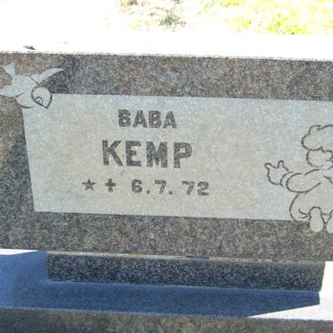 KEMP Baba 1972-1972