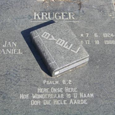 KRUGER Jan Daniel 1924-1988