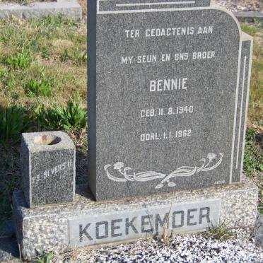 KOEKEMOER Bennie 1940-1962